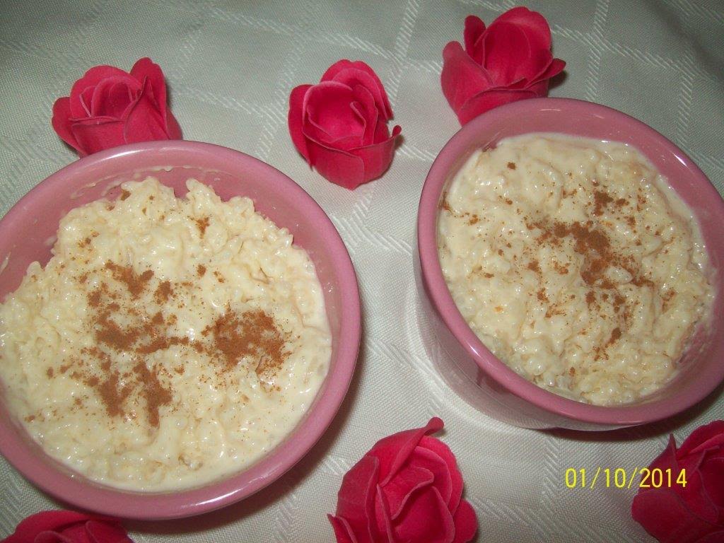 Over-the-top Rice Pudding